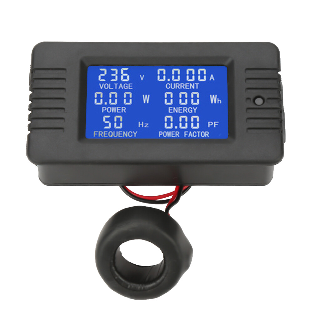 Peacefair Pzem-022 Ac Power & Energy Tester Voltage Current With 100A Closed Ct 7601341157915