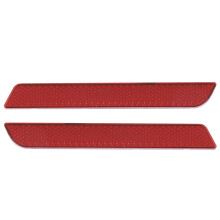 Pair of Saddlebag Reflector Latch Cover Safety