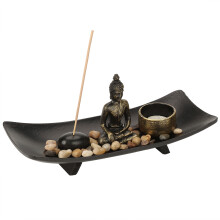 Set of Zen Incense Holders 4.5cm for Home Decoration and Furnishing Articles