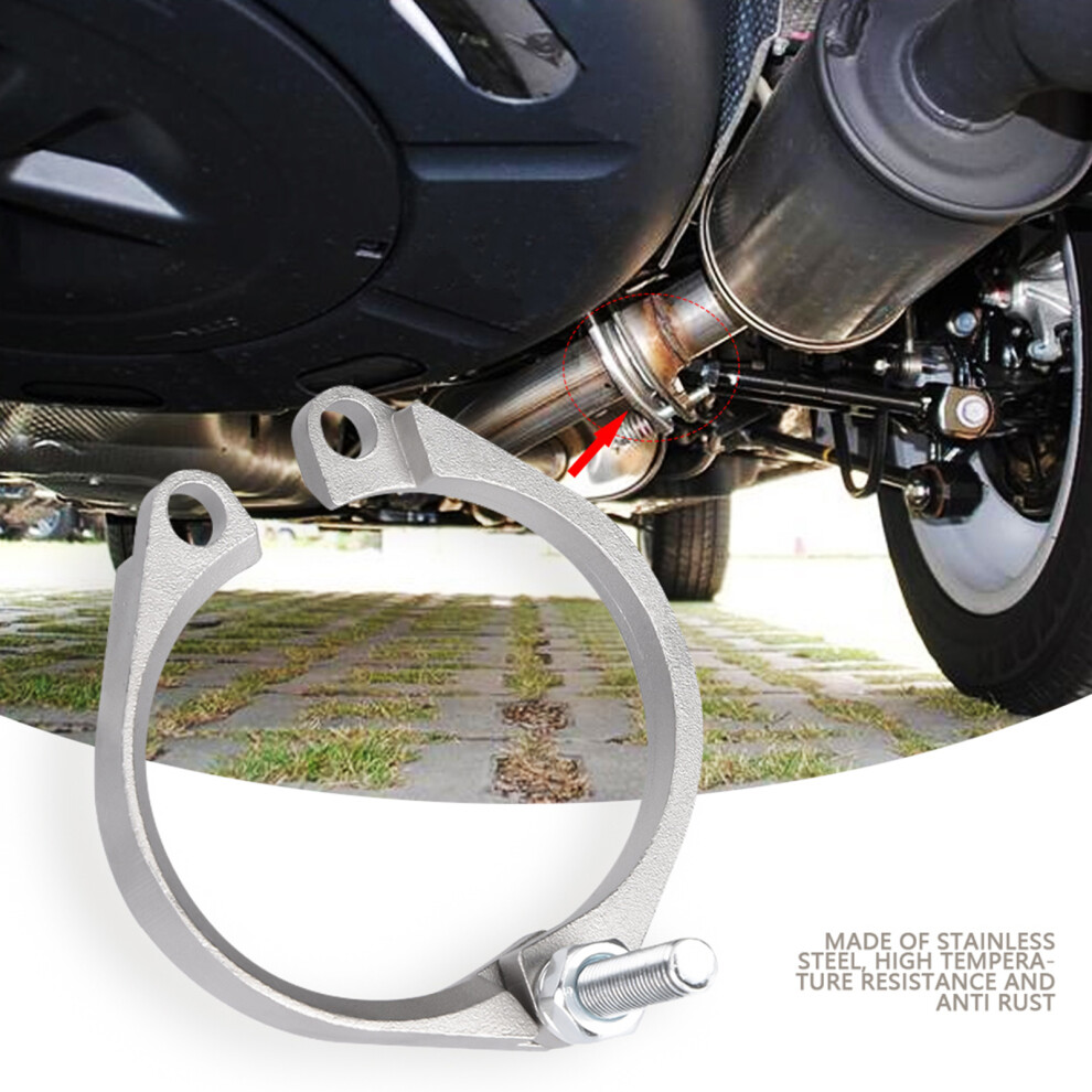Durable Rusted Exhaust Flange Repair Clamp For E46 M3 Muffler 8461341159536