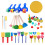 30 Stück Kinder-Malpinsel ABS EVA Multicolor-Set 2