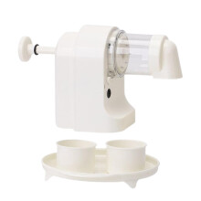 Ice Breaker Machine Electric Snow Cone Maker Dual Function Ice Preparation Tool with Trays for Outdoor Parties and Gatherings