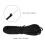 Premium Nylon Archery Bow D Loop - Adjustable Position Black 3