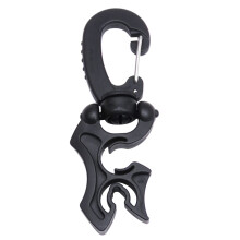 Schlauchhalter Tauchschlauchhalter Clip Schwarz 10x6 Mm Doppel Tauchschlauch Halter Haken Schnorcheln Zubehör