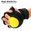 Finger Grip Power Training Ball - 8cm Yellow & Black, Hand Exercise 12