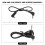 3.5mm Jack Sync Cable with Screw Lock for Flash to PC Connection Durable Design 5