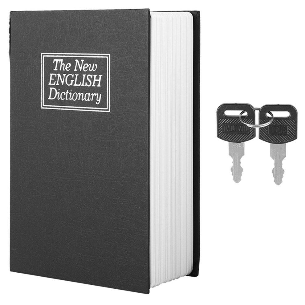 Black English Dictionary Safe Box Money Jewelry 9121376655593