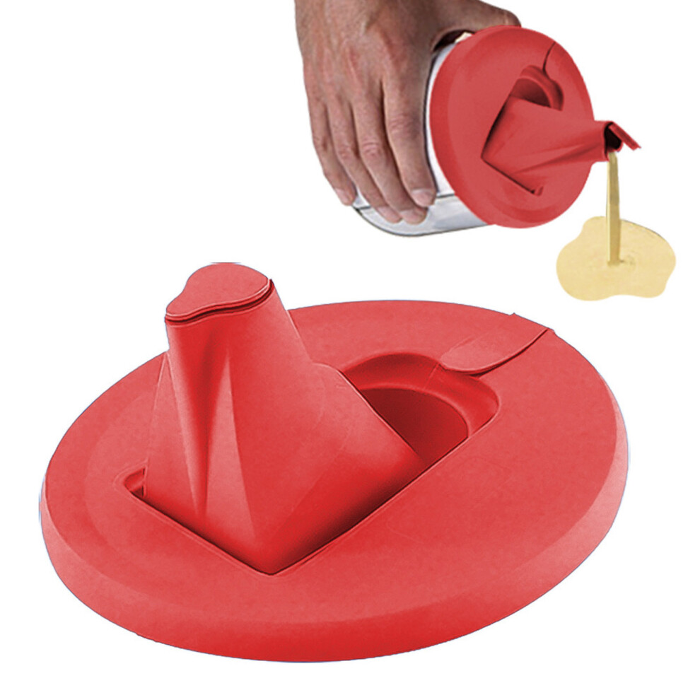 (red) Reusable Paint Tool Cover With Foldable Diameter Of Pouring Port Is 17-image-OPC-PJMD8BQ-NEW