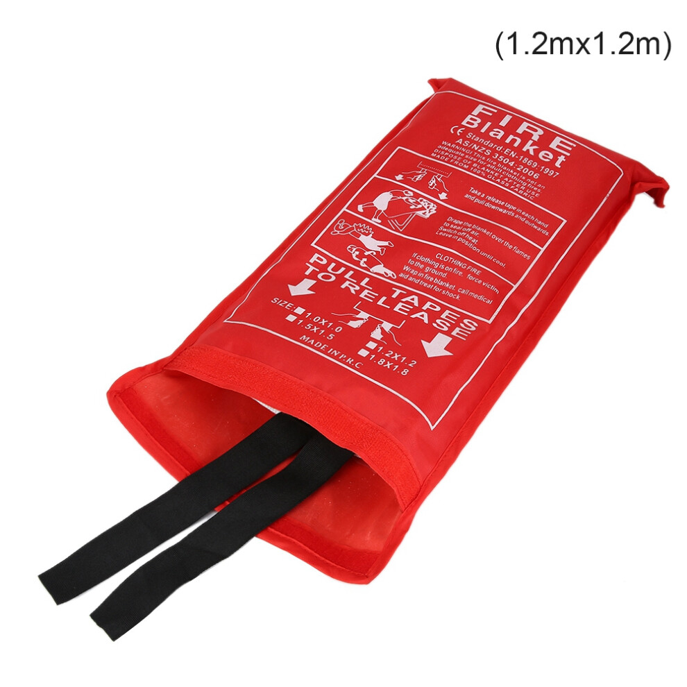 Fiberglass Emergency Fire Safety Blanket For 9121376655869