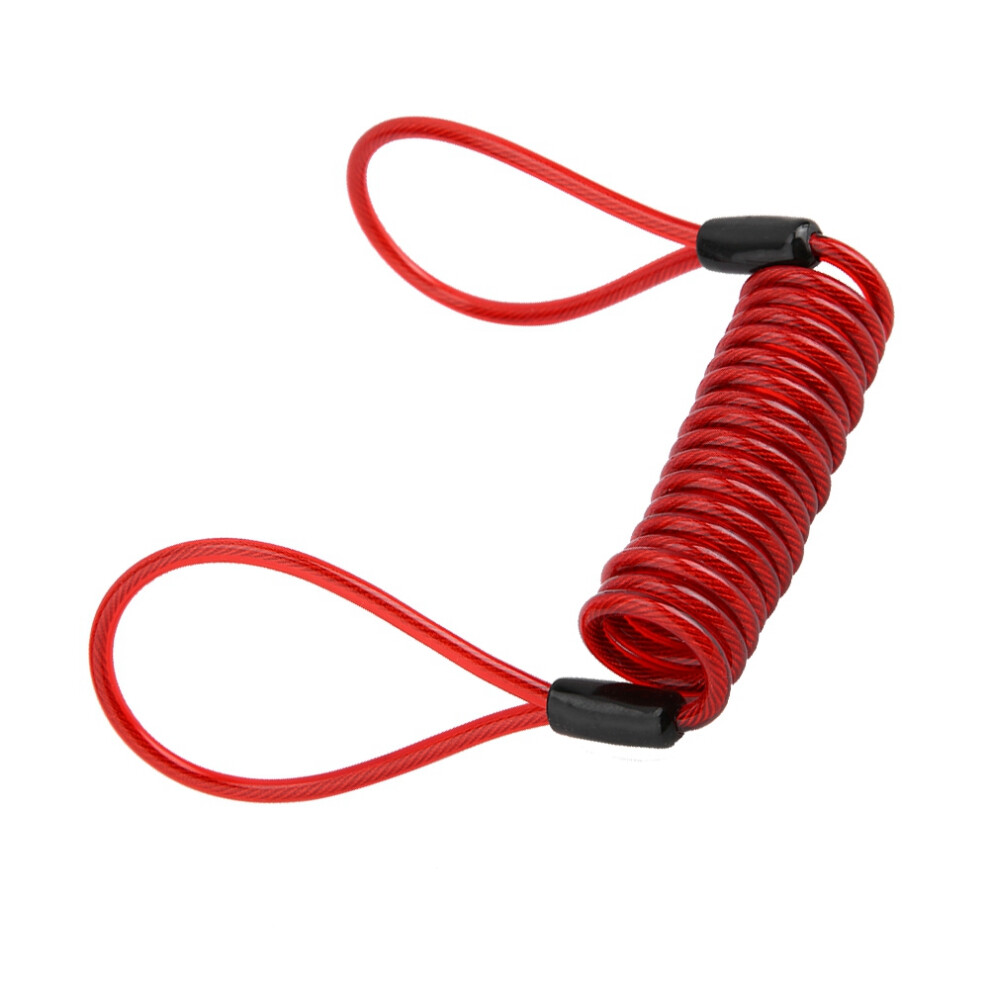 Pvc Anti Theft Motorcycle Bicycle Disc Brake Lock Red 9121376655920