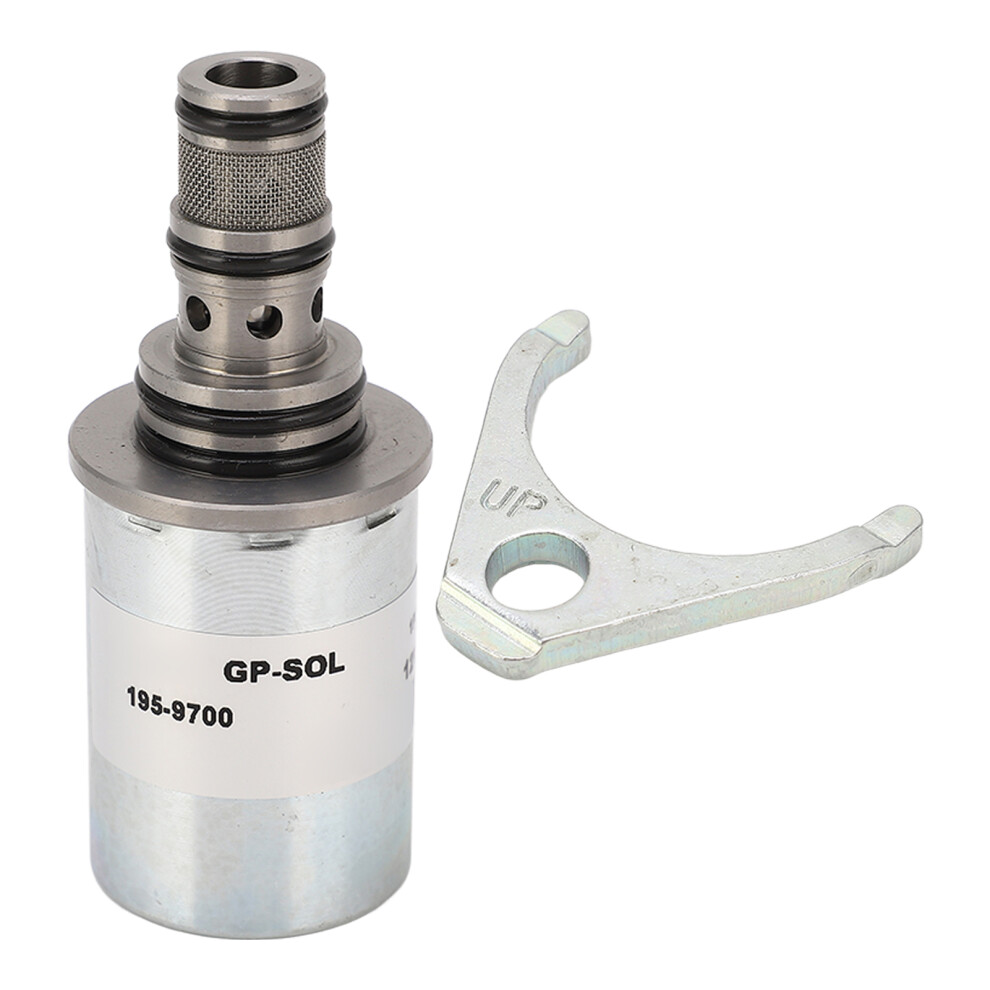 12V Electric Solenoid Valve 195Â9700 Alloy Steel 9121376656026