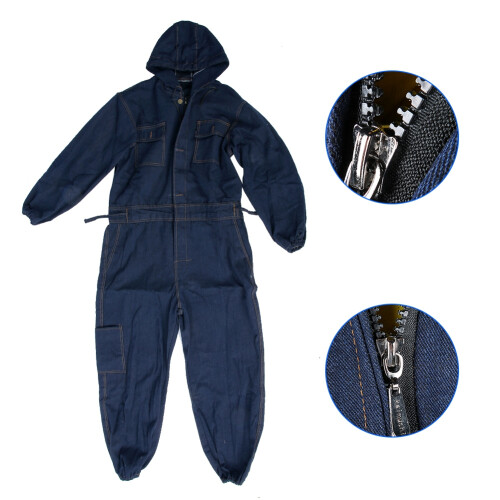 Denim Coverall Electric Welding Suit Labor 1