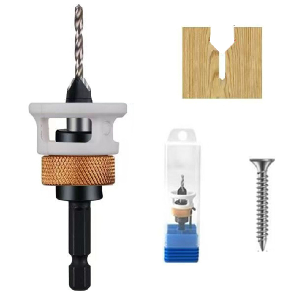 (32x10mm) Adjustable Depth Step Drill Bit For Versatile Drilling Options Which-image-OPC-PJMD8Z7-NEW