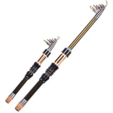 Portable 1.8M Super Hard Carbon Telescopic Sea Fishing Rod with Anti-winding Top Ferrule