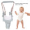Adjustable Blue Baby Walking Harness for Safe & Easy Learning Support 12