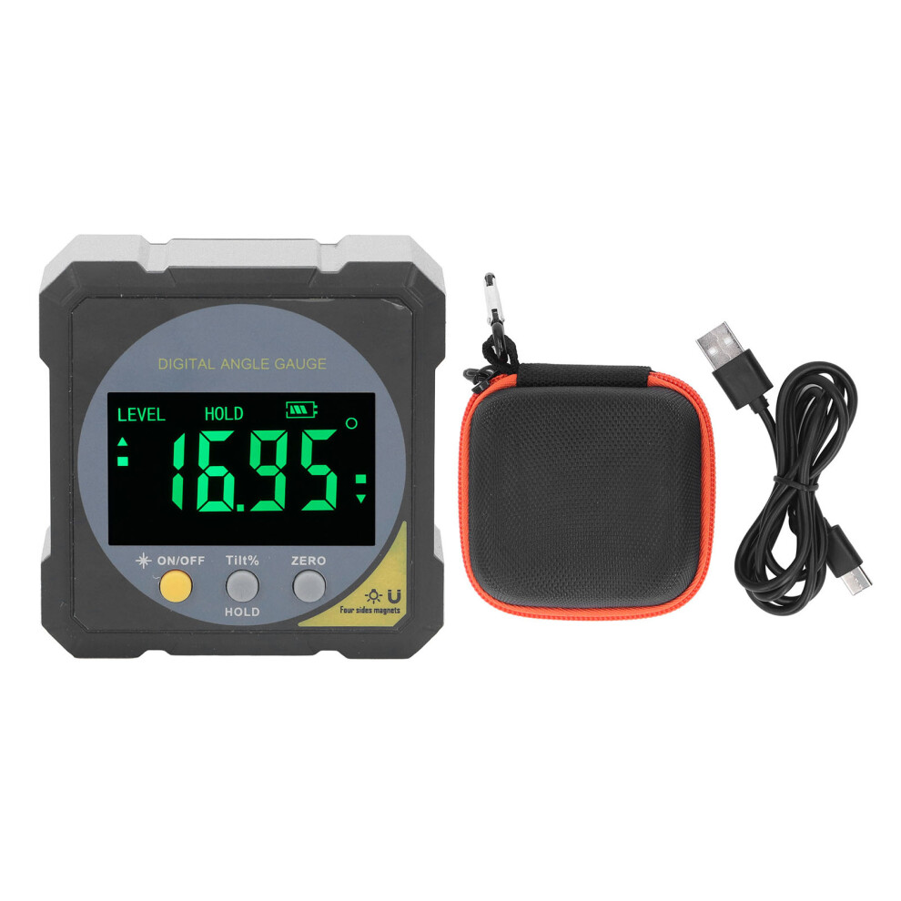 Lcd Angle Finder Backlit Ip54 Waterproof Black