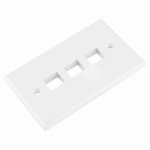 HDMI Wandplatten-Panel mit 3 Kabeln – ABS flamehemmend, 72115 mm