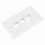HDMI Wandplatten-Panel mit 3 Kabeln – ABS flamehemmend, 72115 mm 1