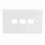 HDMI Wandplatten-Panel mit 3 Kabeln – ABS flamehemmend, 72115 mm 7
