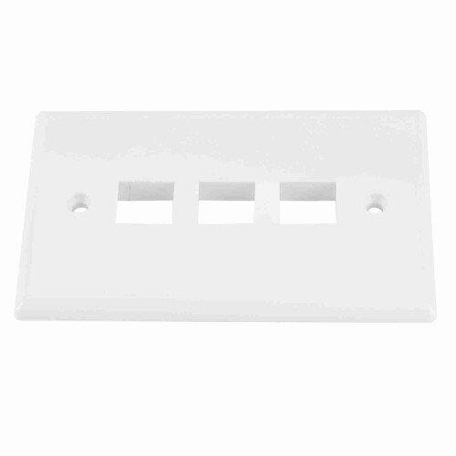 HDMI Wandplatten-Panel mit 3 Kabeln – ABS flamehemmend, 72115 mm 2