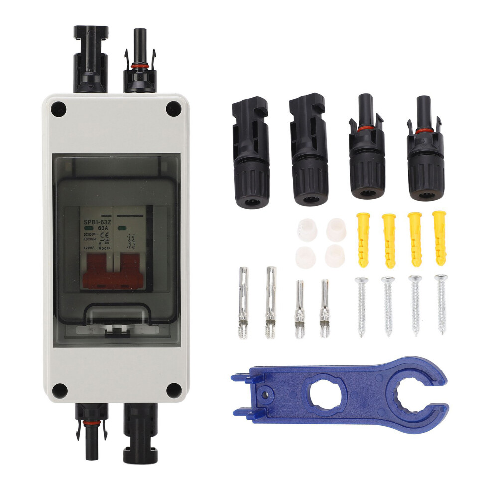 Solar Disconnect Switch Mini Circuit Breaker with