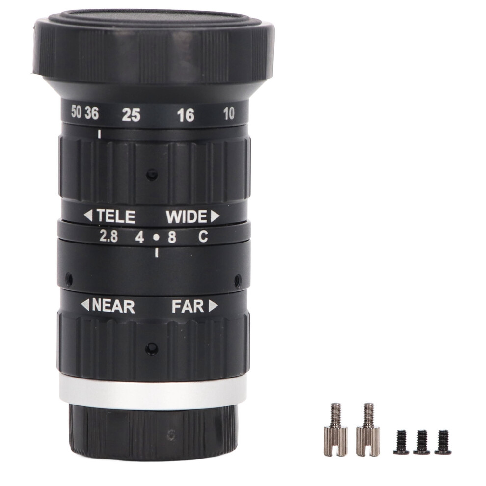 6Mp Camera Zoom Lens C Mount 10Mm To 50Mm Focal 9121376656866