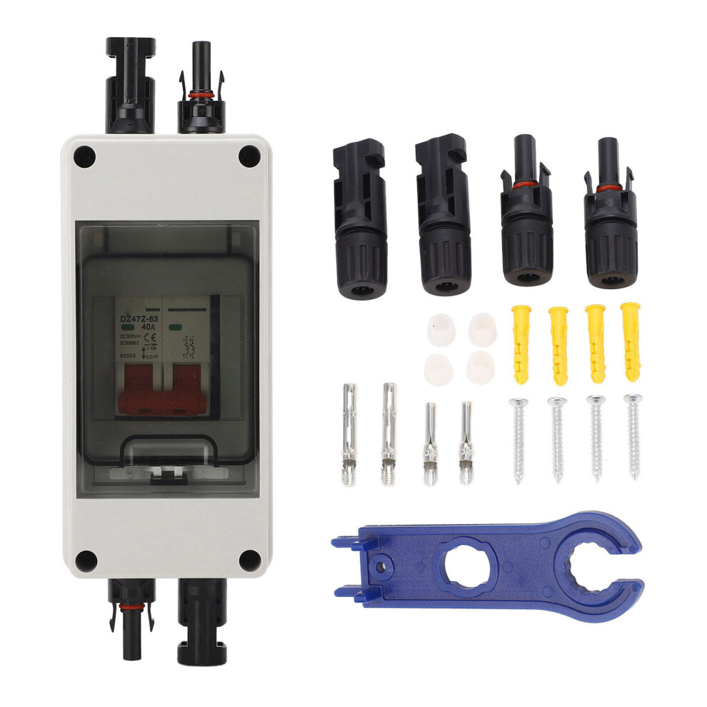 Solar Disconnect Switch Mini Circuit Breaker with