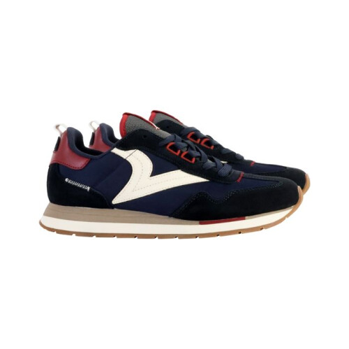 Baskets - VICTORIA - Sr801 Retro Jogger - Blu navy - Taglia 43 - Pelle e nylon 2