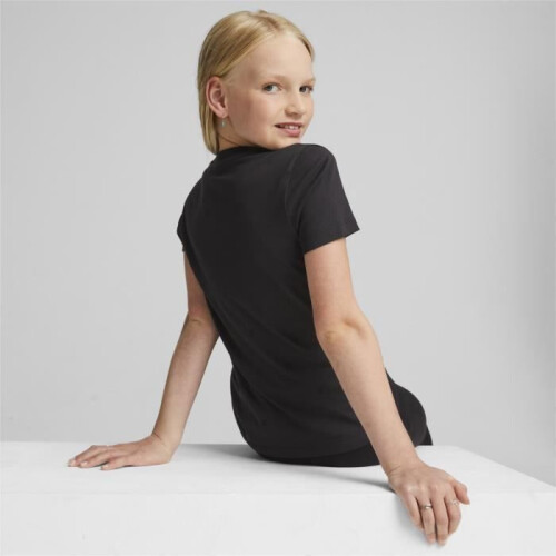 Puma Puma Squad Graphic T-paita tytöille - musta 2
