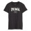 Puma Puma Squad Graphic T-paita tytöille - musta 1