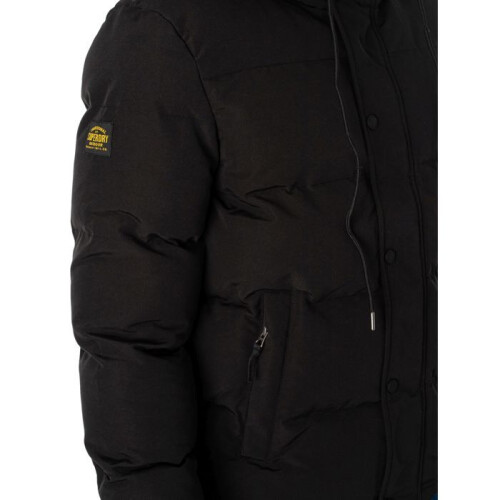 Superdry Blouson - SUPERDRY - Everest Short 12A - Schwarz - 100% Polyester - Herren 2