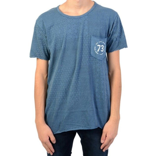 Pepe Jeans Tee Shirt Pepe Jeans Edgar Jr - Bleu