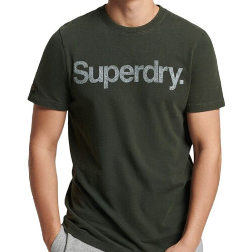 Superdry Tee Shirt Superdry Vintage Classic - Olive 1