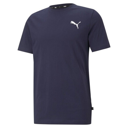 Puma Tee Shirt Puma ESS Piccolo Logo - Blu Marino