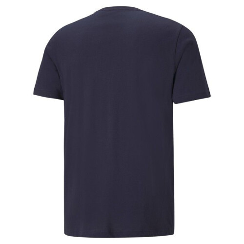 Puma T-shirt Puma Essential Small Logo - Blu Marino/rosso/argento 1