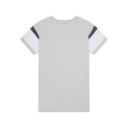 Ellesse Kinder T-Shirt - Ellesse - Strisciaight - Hellgrau - 100% Baumwolle - Kurzarm 1