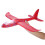 Exciting Night Flights with Shiny Red Mini Hand Launch Glider 1