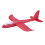 Exciting Night Flights with Shiny Red Mini Hand Launch Glider 7