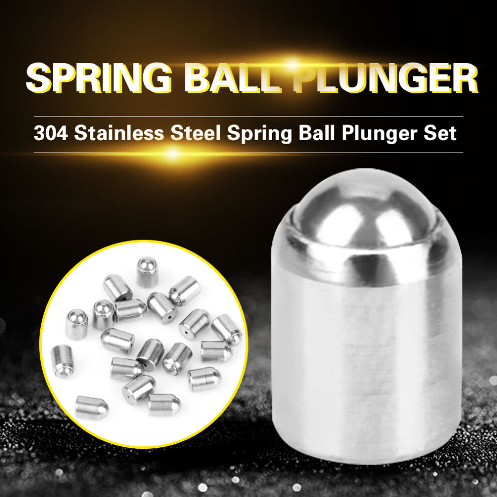 Stainless Steel Ball Plunger Ï2*3 Set Of 20 For Mechanical Devices 9431341172292