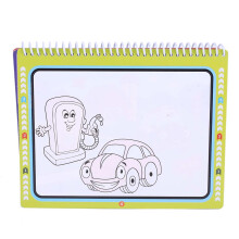 Portable Water Painting Book for Children with Refillable Pen