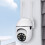 1080P Outdoor Security Camera 360 Viewing Angle 2 5
