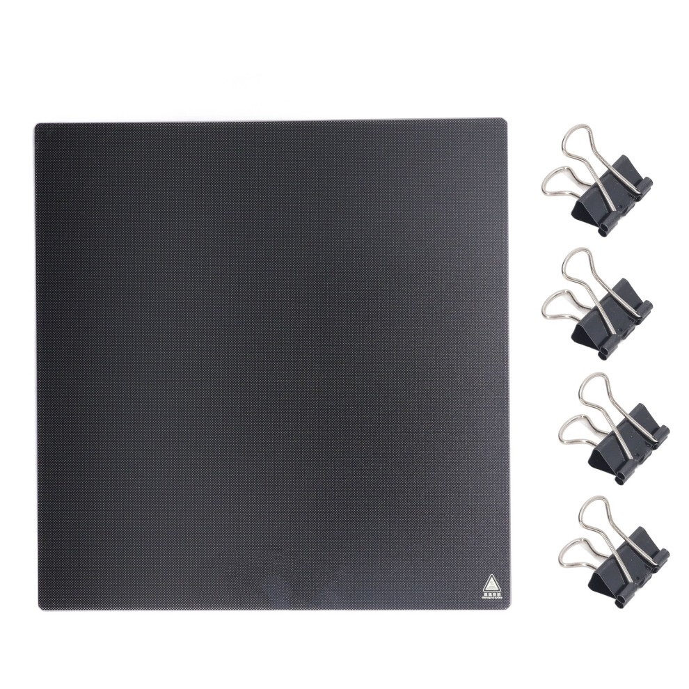 3D Printer Platform 320x310x4mm Tempered Glass