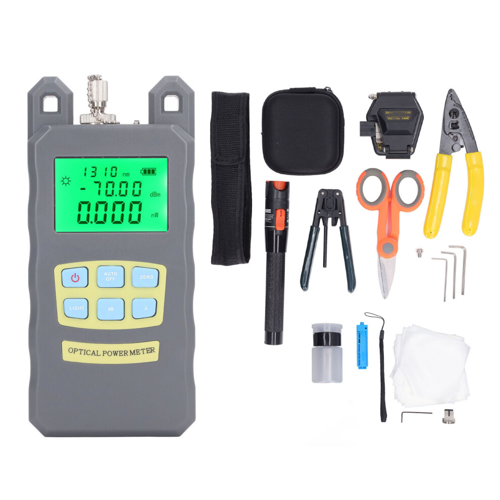 FTTH Fiber Optic Tool Kit Termination with Optical