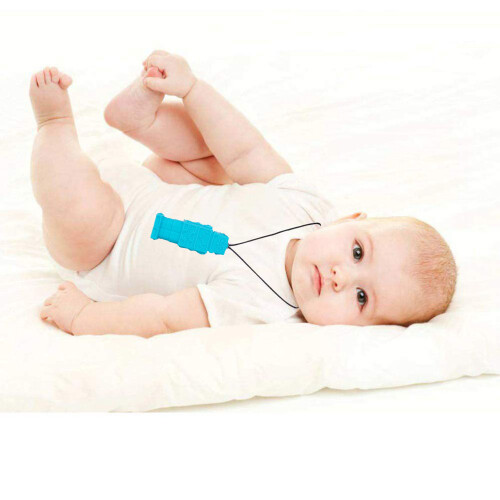 Sensory Chew Necklaces for Kids Silicone Teether 4pcs 6.8cm 2