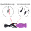 Sensory Chew Necklaces for Kids Silicone Teether 4pcs 6.8cm 8