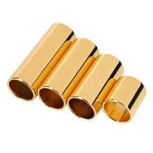 4pcs Electric Guitar Metal Slides Gold Color 1.5mm Thickness Excellent Sound