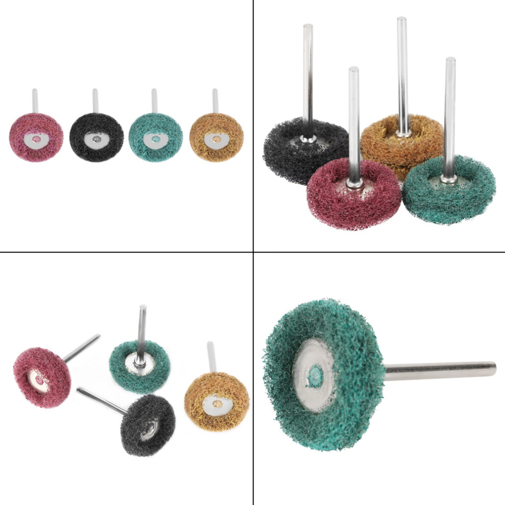 40Pcs Abrasive Grinding Wheel Brush Kit - Rust Removal & Polishing 9301341175916