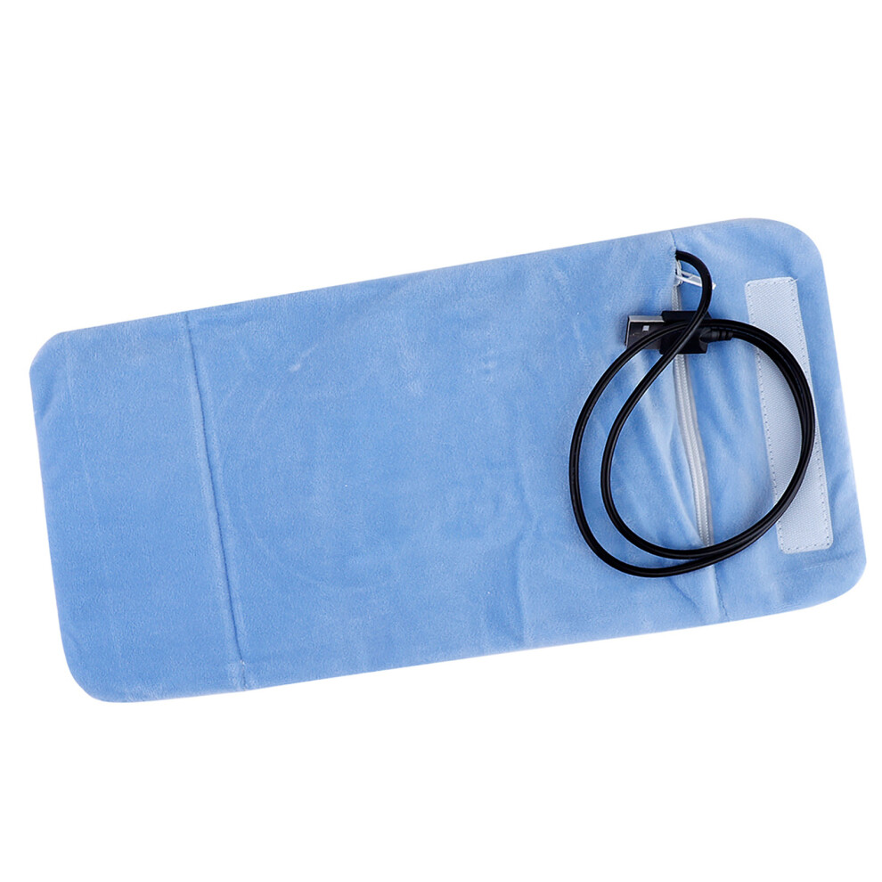USB Baby Bottle Warmer Heating Cover 30x14cm Blue for Milk