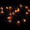 Waterproof Bee Shape LED String Lights - Battery Operated 1.2m Length 8