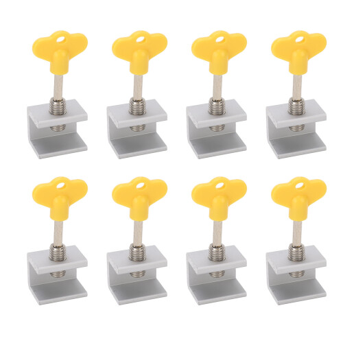 8 Sets Single Hole Adjustable Window Locks 1